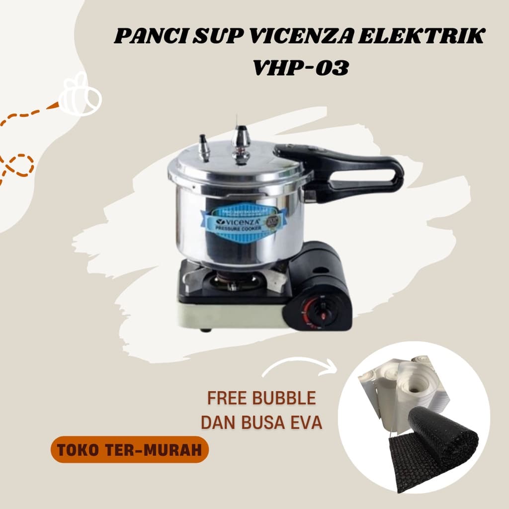 PANCI PRESTO VICENZA 3LTR VP-303 TANPA BUBBLE