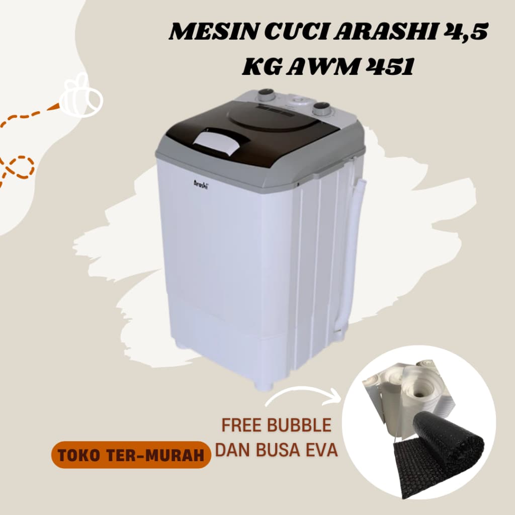 MESIN CUCI ARASHI 453A