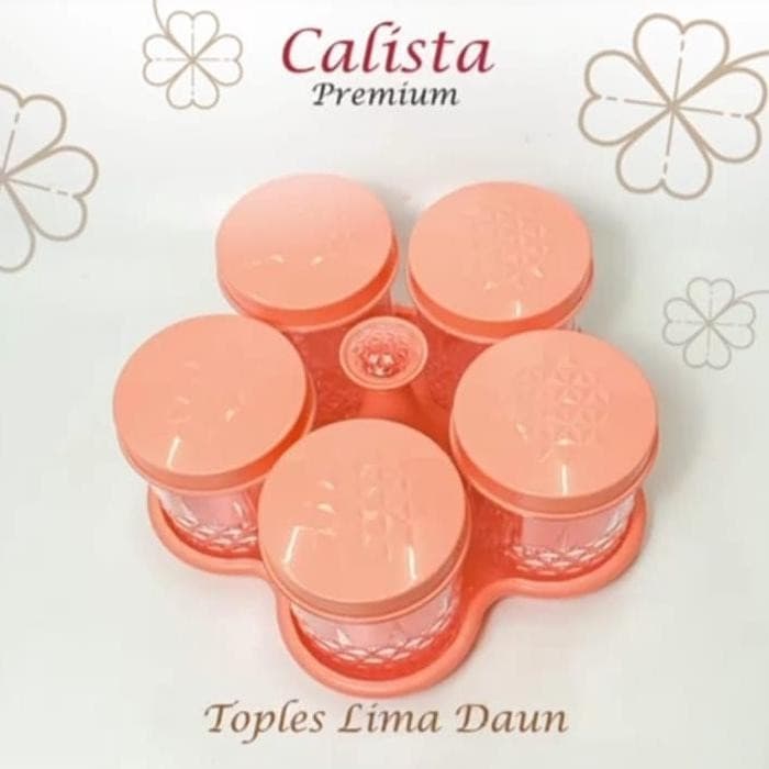 TOPLES CALISTA 5 DAUN PEACH
