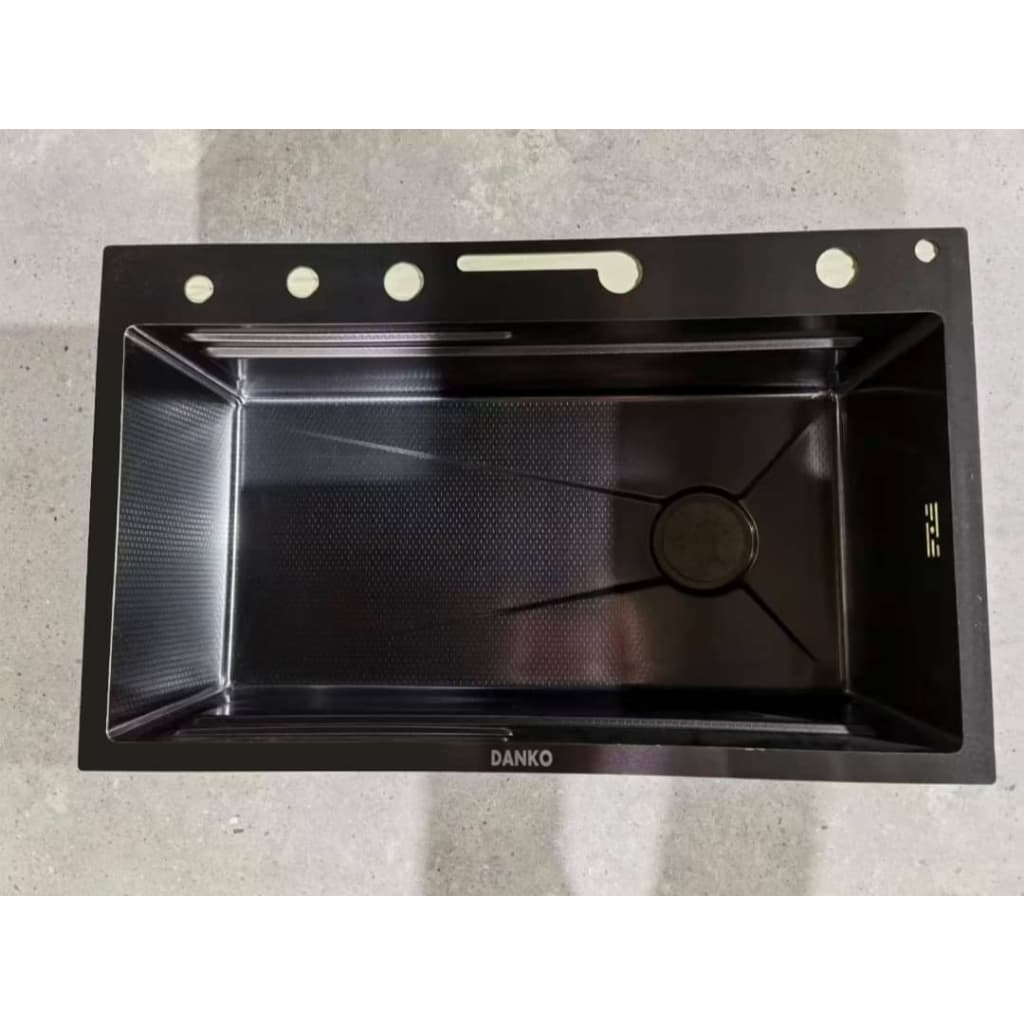 KITCHEN SINK DANKO BLACK DA-7546-5P