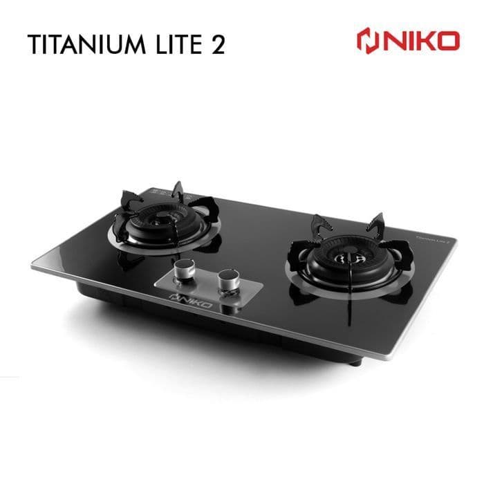 KOMPOR 2 TUNGKU NIKO LITE BLACK