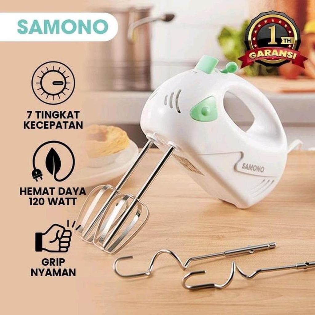 SAMONO HAND MIXER SW-HM120A