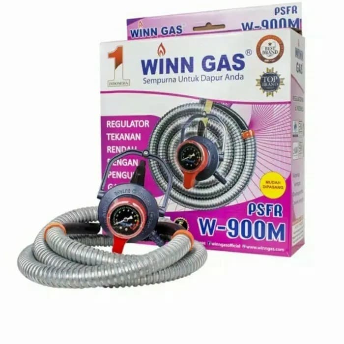 REGULATOR+SELANG WINN W-900 METER