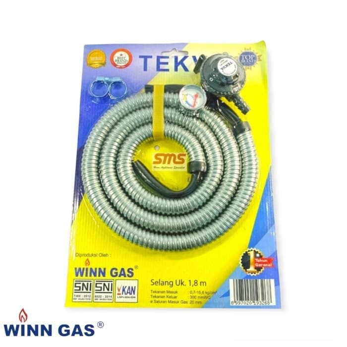 REGULATOR+SELANG WINN TEKVA W 26 METER