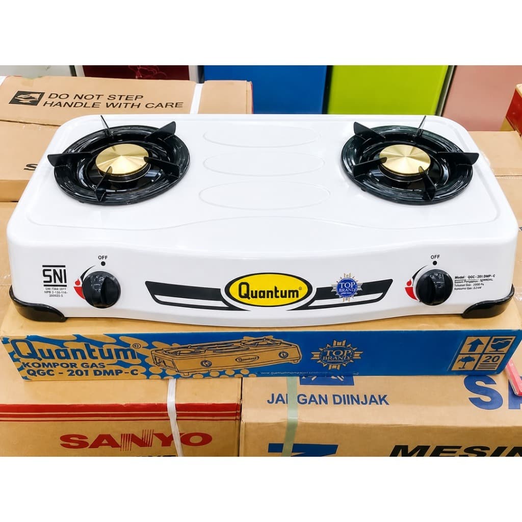 KOMPOR QUANTUM 2 TUNGKU QGC-201 DMPC TANPA BUBBLE