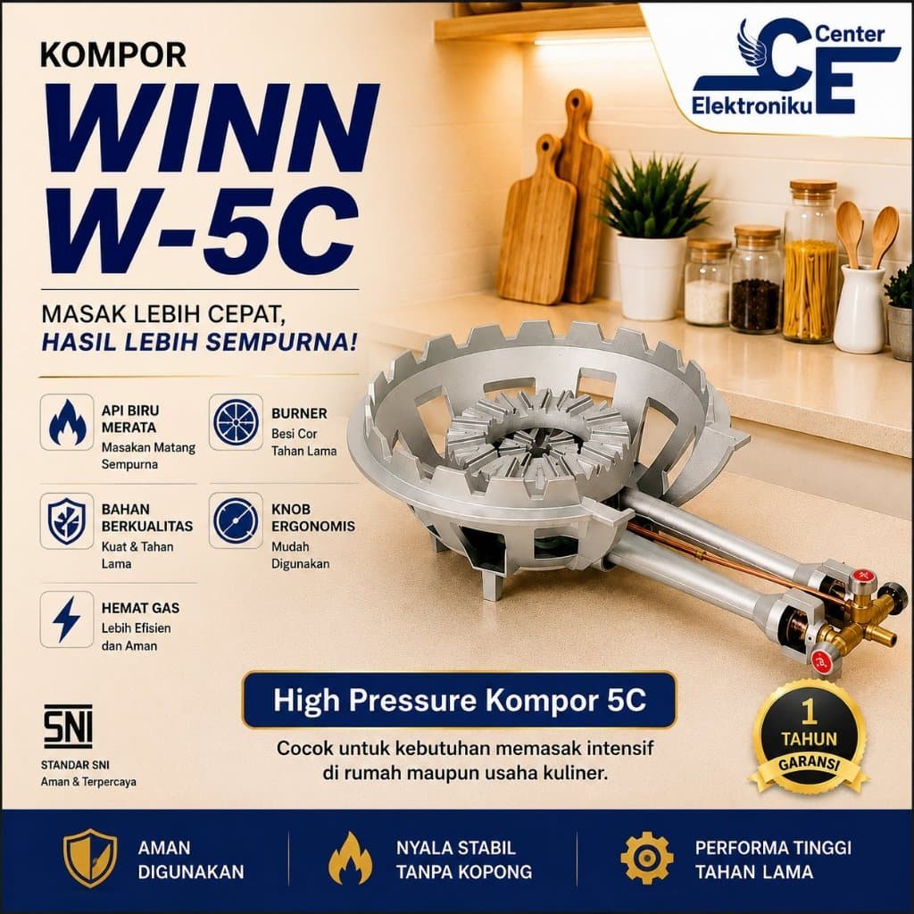 KOMPOR COMERCIAL WINN GAS W-5C