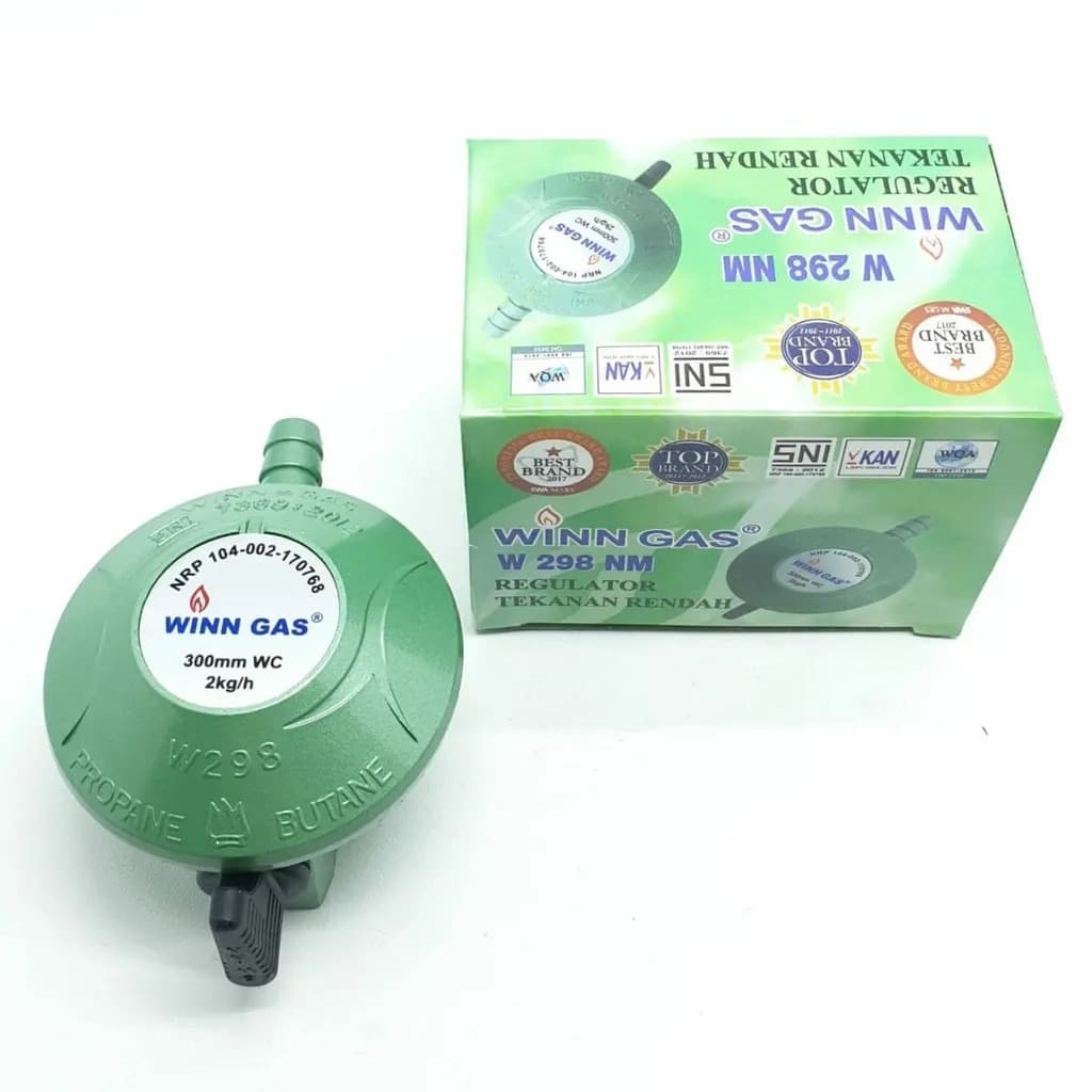 REGULATOR WINN GAS 298 NON METER TANPA BUBBLE