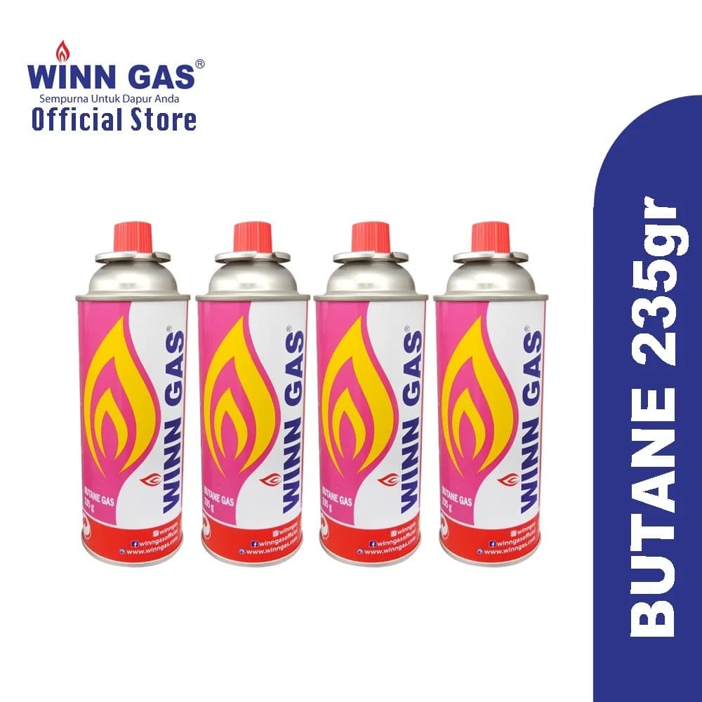 TABUNG GAS KALENG (GAS PORTABLE) - BUBBLE WRAP