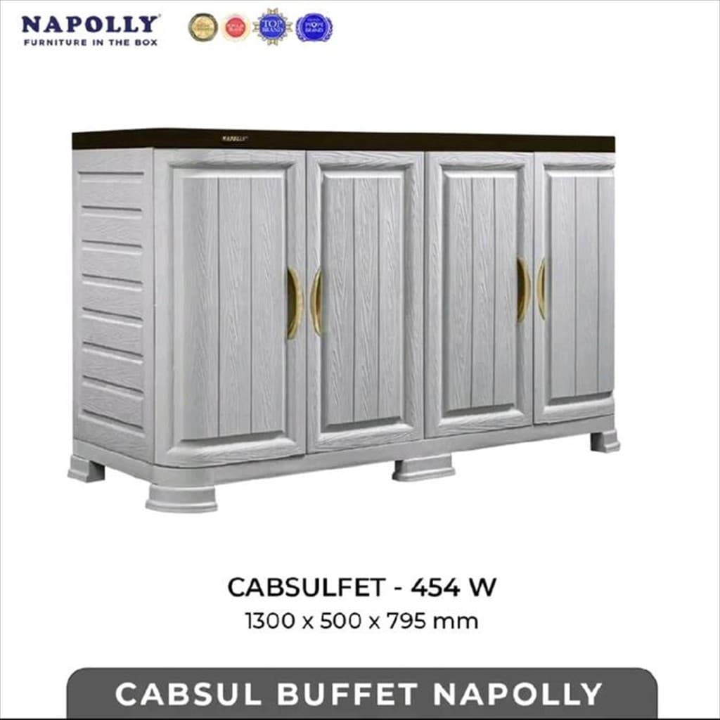 LEMARI NAPOLLY CABSULFET 454 WOOD