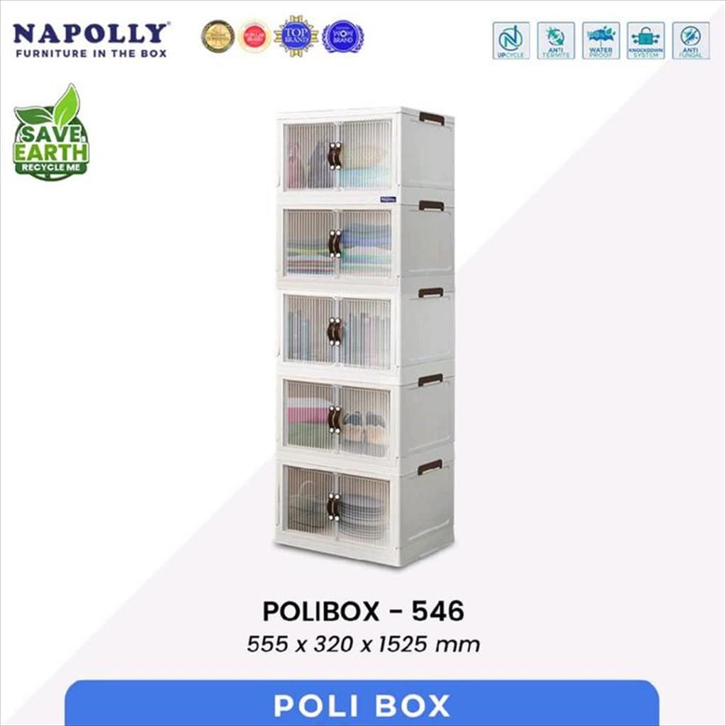 LEMARI NAPOLLY POLIBOX-546 TP