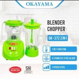 BLENDER CHOPPER OKAYAMA 2IN1 OK-372