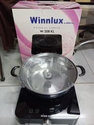 KOMPOR LISTRIK 1 TUNGKU WIN GAS W-208KL