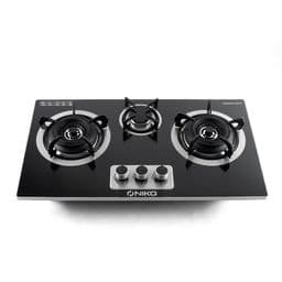 KOMPOR NIKO LITE 3 TUNGKU BLACK TANPA BUBBLE
