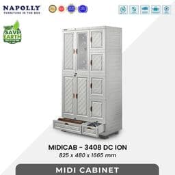 LEMARI NAPOLLY MIDICAB-3408 DC ION