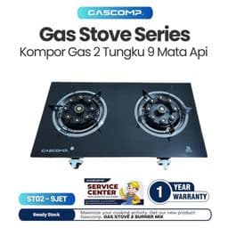 KOMPOR PROGAS 2 TUNGKU QTM GAS GAS