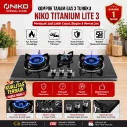KOMPOR NIKO TITANIUM LITE 3 TUNGKU