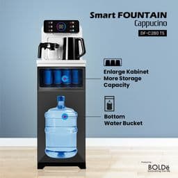 DISPENSER BOLDE CAPPUCINO BLACK