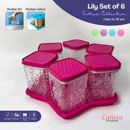 CALISTA TOPLES BELIMBING SET 6 PCS BELIMBING PINK
